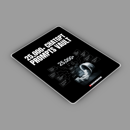 25,000+ ChatGPT Prompt Vault